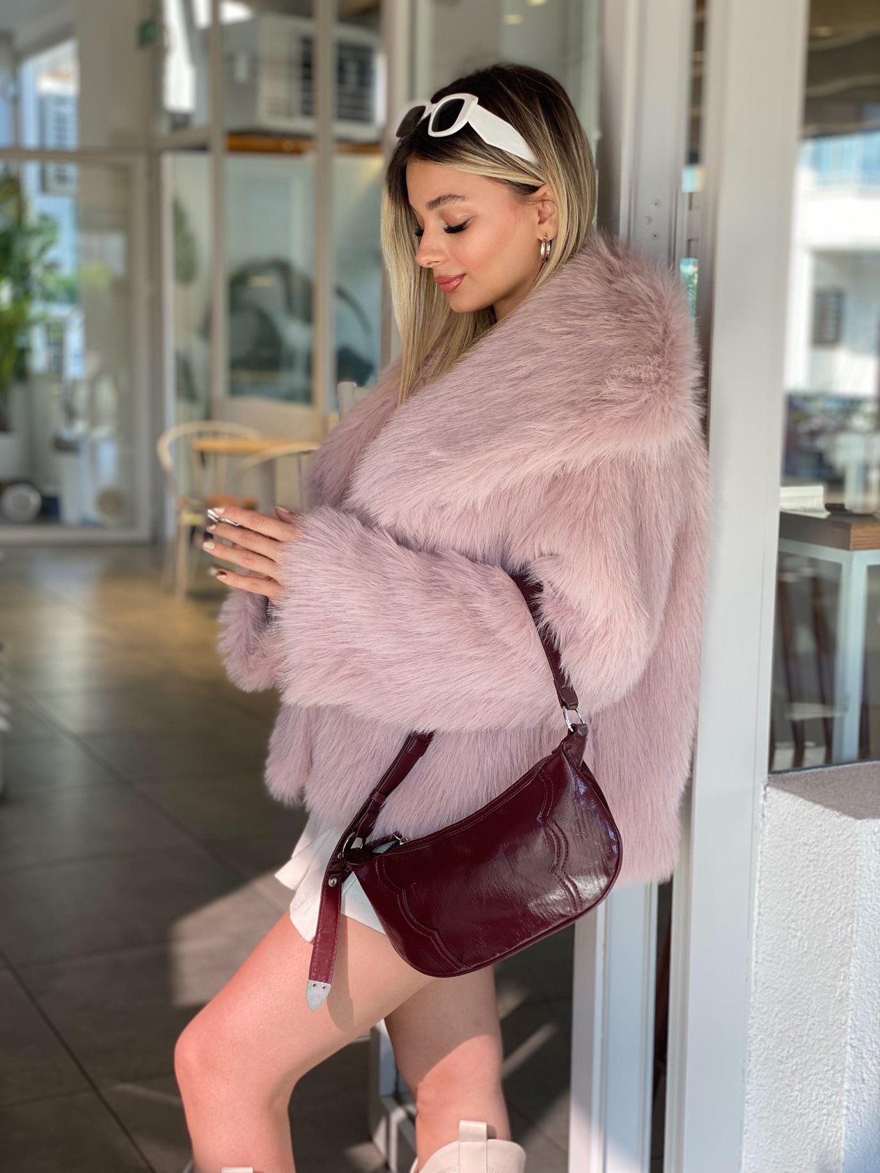 Pembe Marka Model Kürk Mont 
