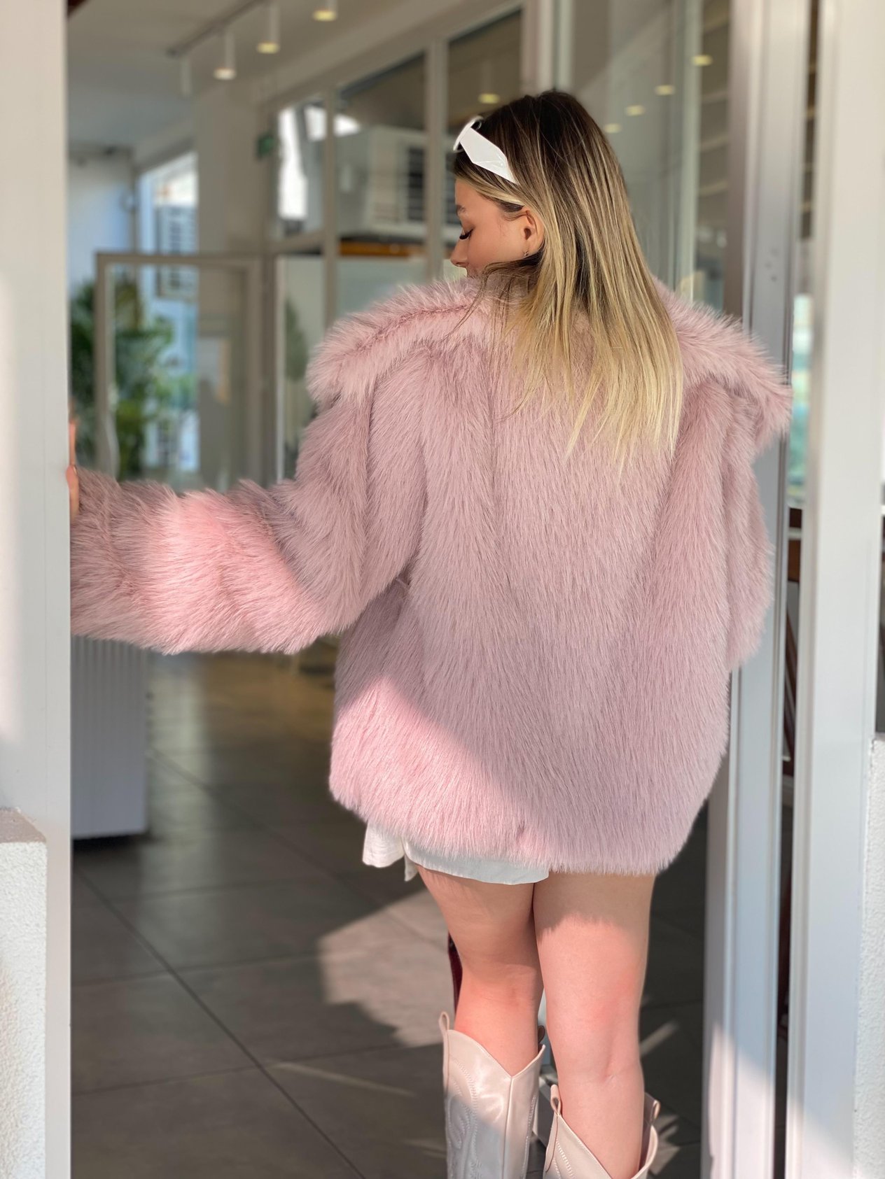 Pembe Marka Model Kürk Mont 