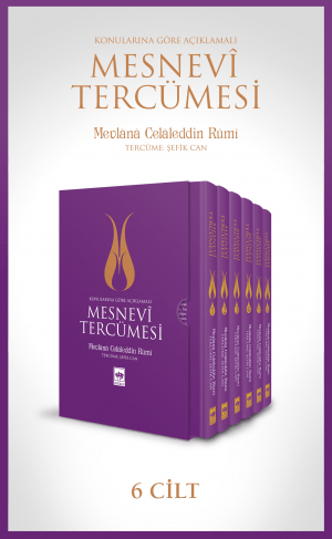 ÖTÜKEN YAYINLARIMESNEVİ TERCÜMESİ 6 CİLT KUTULU-ŞEFİK CAN   ÖTÜKEN