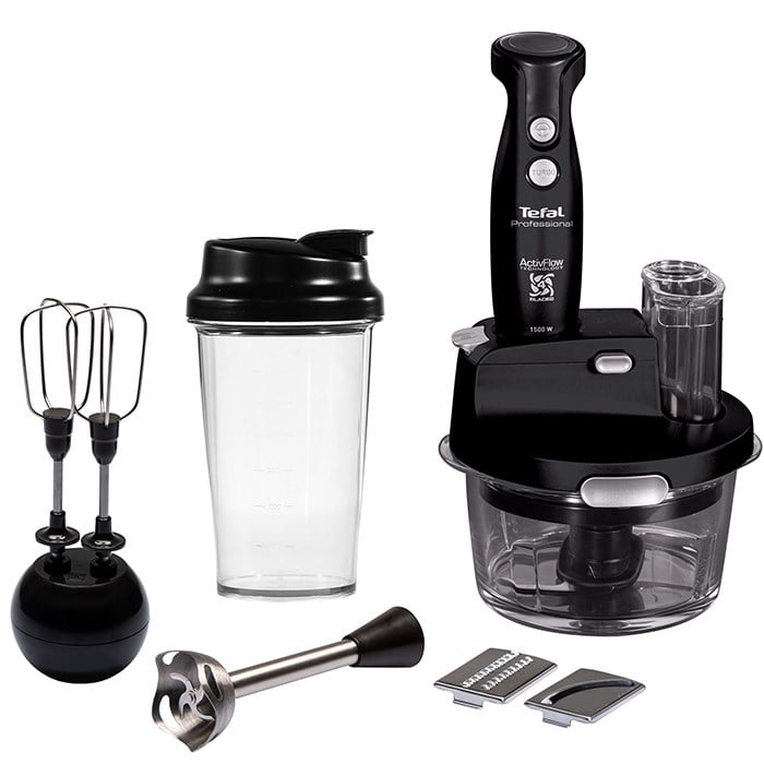Tefal Activflow Professional Siyah 1500 W Cam Blender Seti