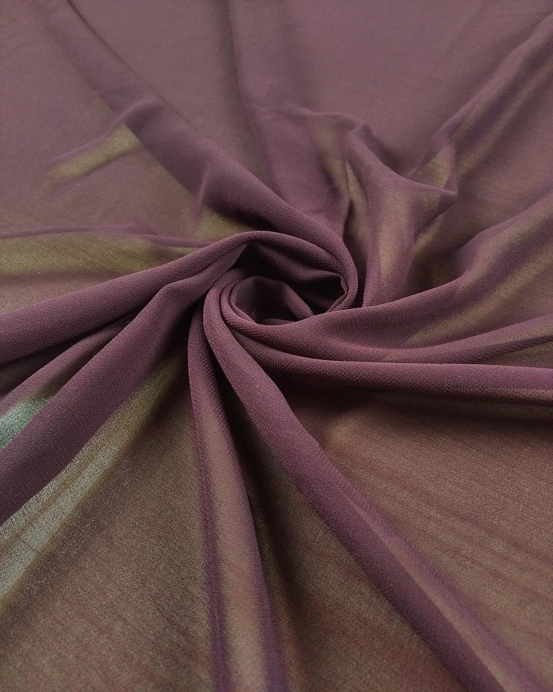 Bordo Renkte Şifon (En 140 cm x Boy 220 cm)