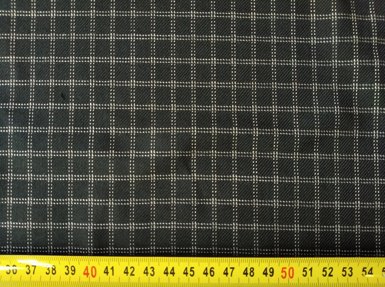 Gabardin Siyah Beyaz Renklerde (En 140 cm x Boy 195 cm)