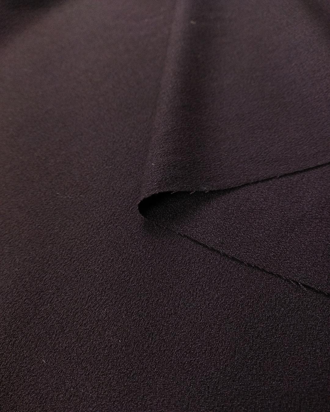 Koyu Bordo Renkte Krep (En 140 cm x Boy 205 cm)