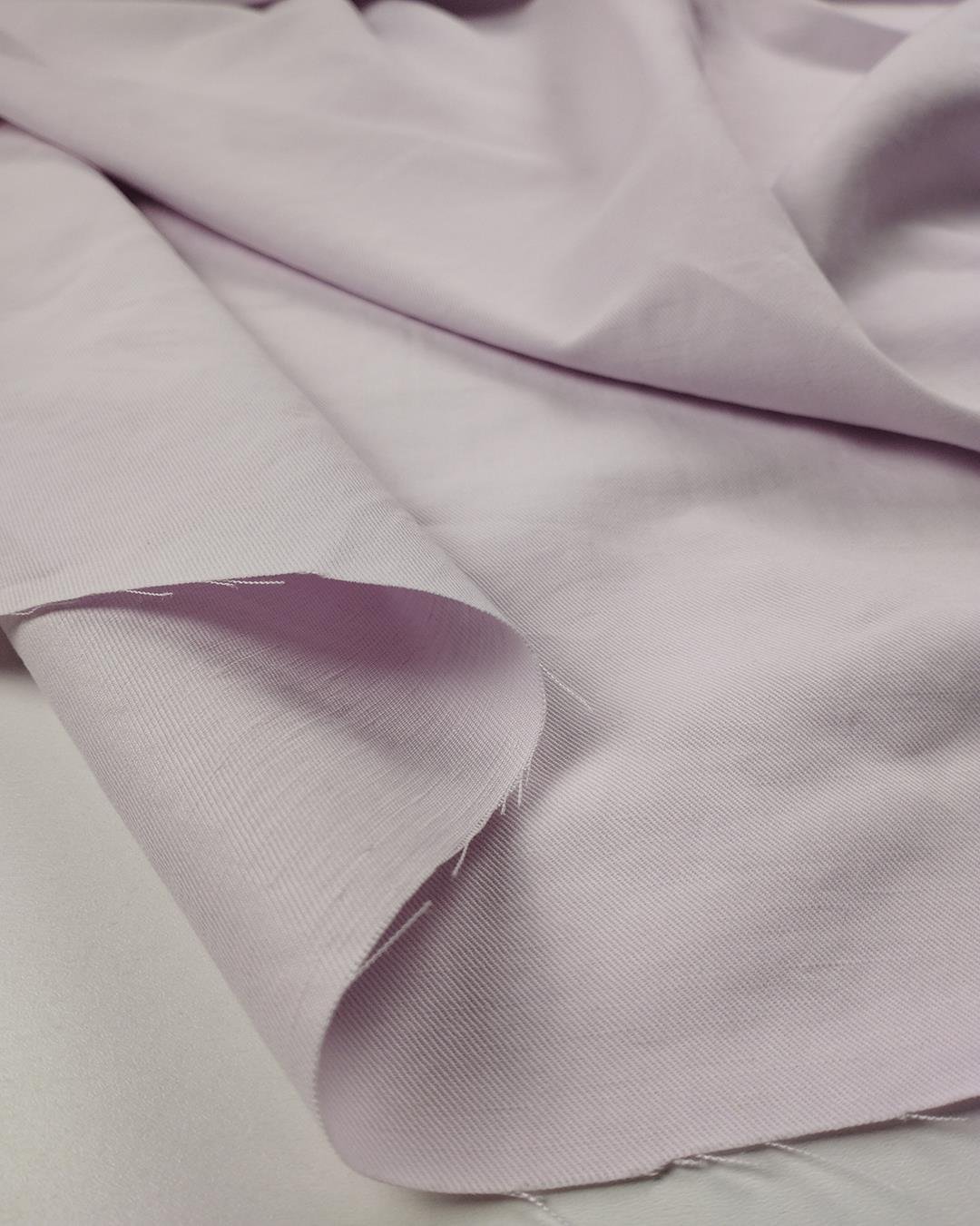 Lila Pembe Arası Renkte Dolgun Pamuk Keten (En  150 cm x Boy  350 cm)