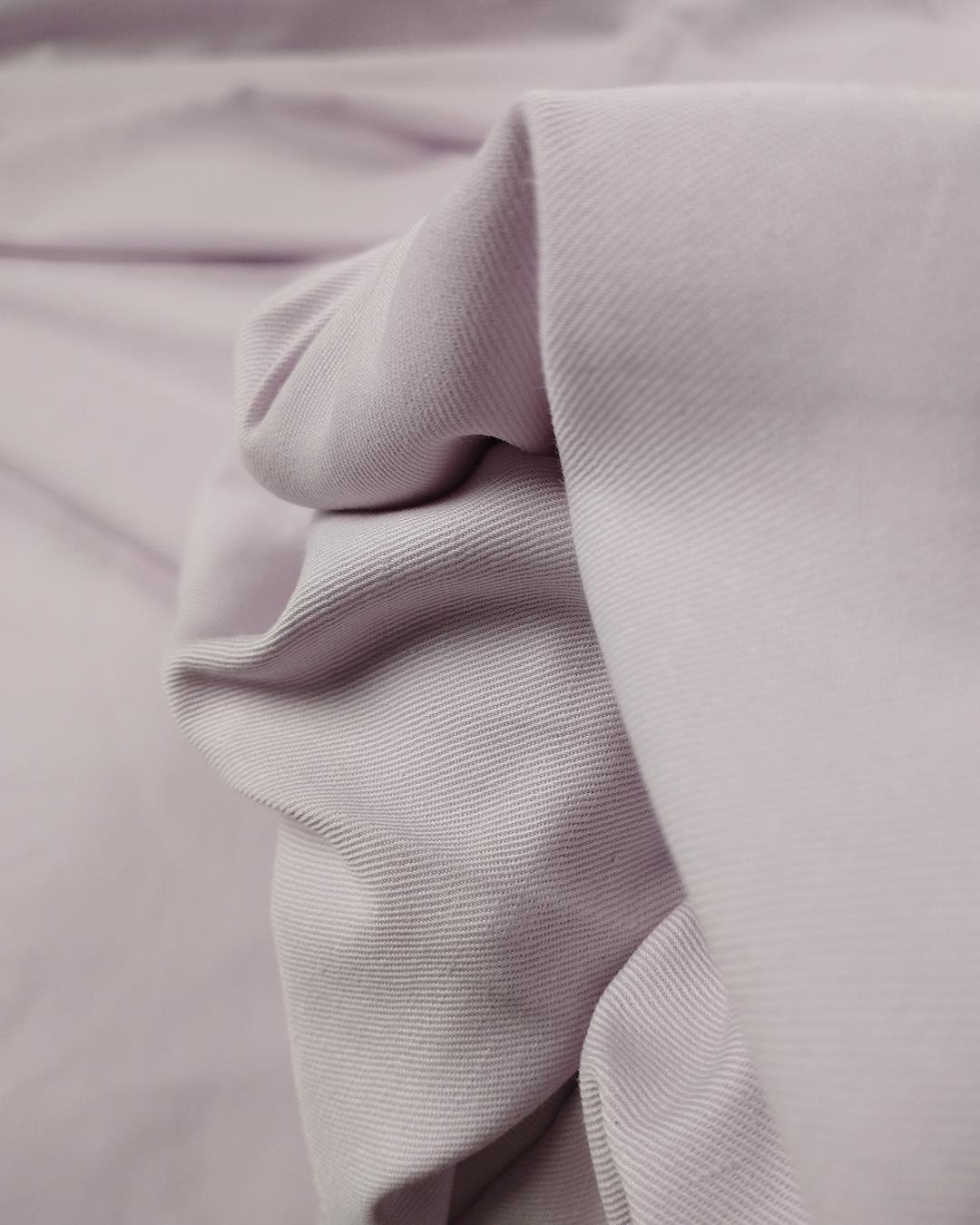 Lila Pembe Arası Renkte Dolgun Pamuk Keten (En  150 cm x Boy  350 cm)
