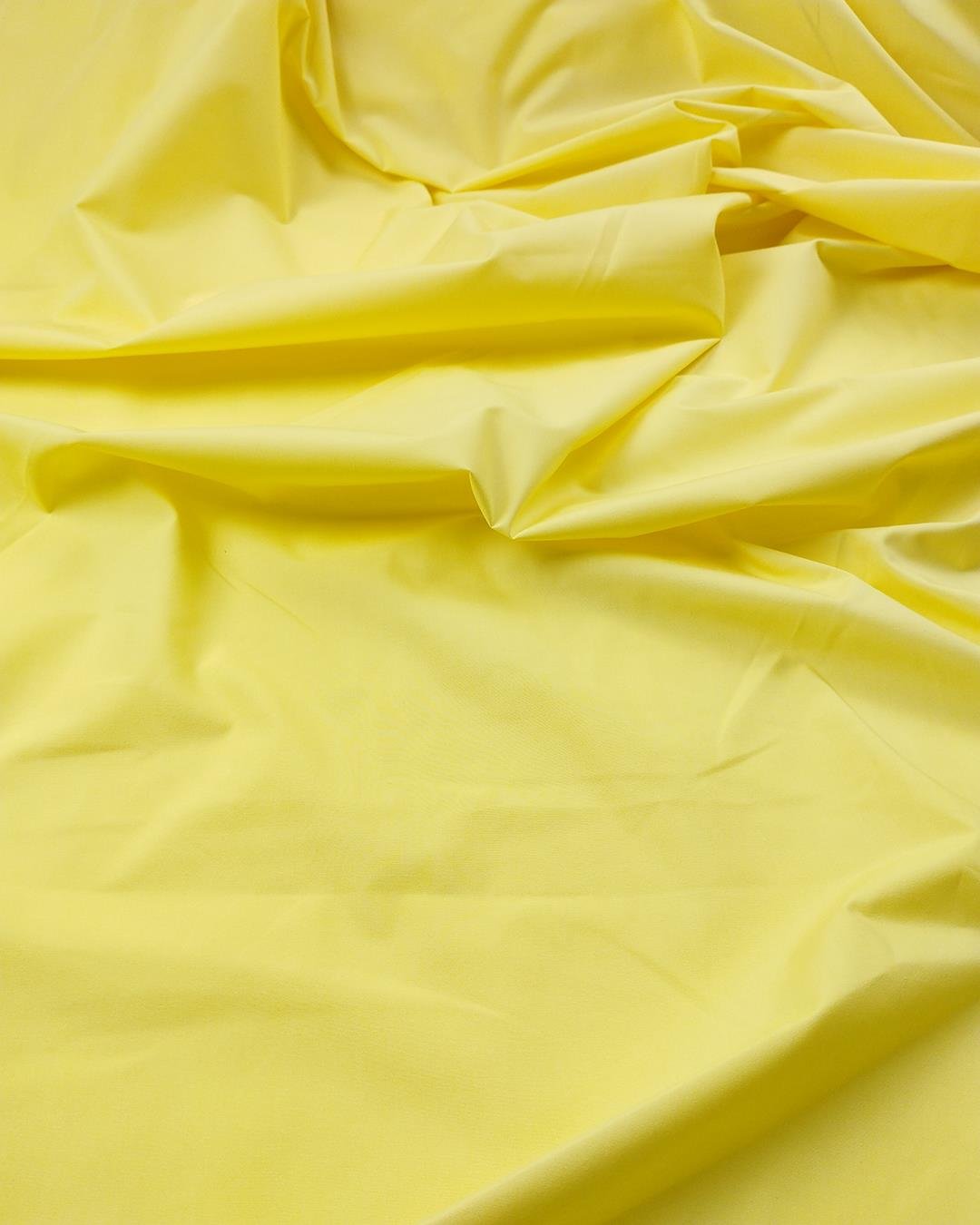 Limon Sarı Renkte Poplin Dokuma En: 150 