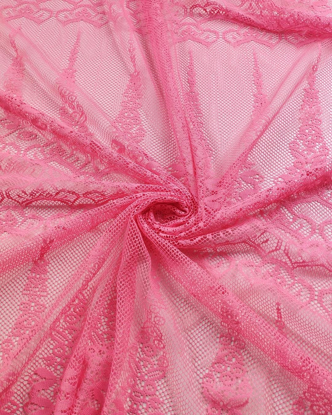 Neon Pembe İnce Örme (En 150 cm x Boy 160 cm)