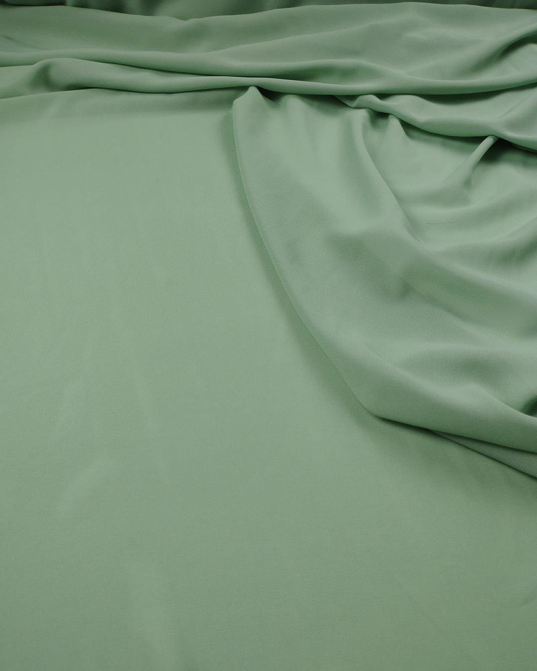 Pastel Küllü Mint Yeşili Renkte Şifon En: 150 