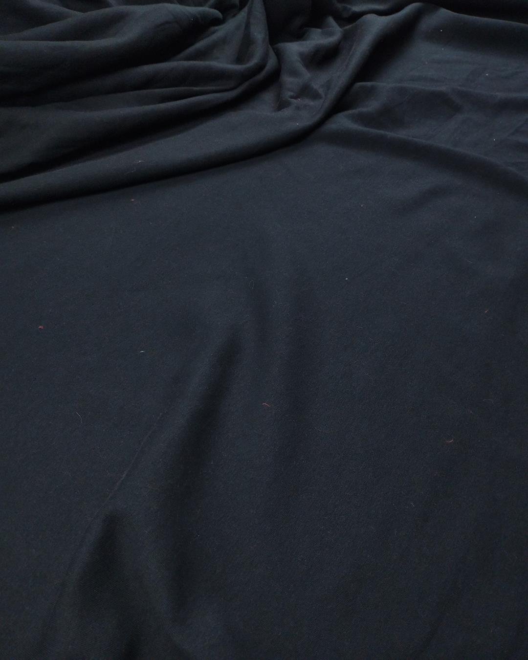 Şardonlu 3 İplik Penye Siyah Renkte (En 160 cm x Boy 215 cm)