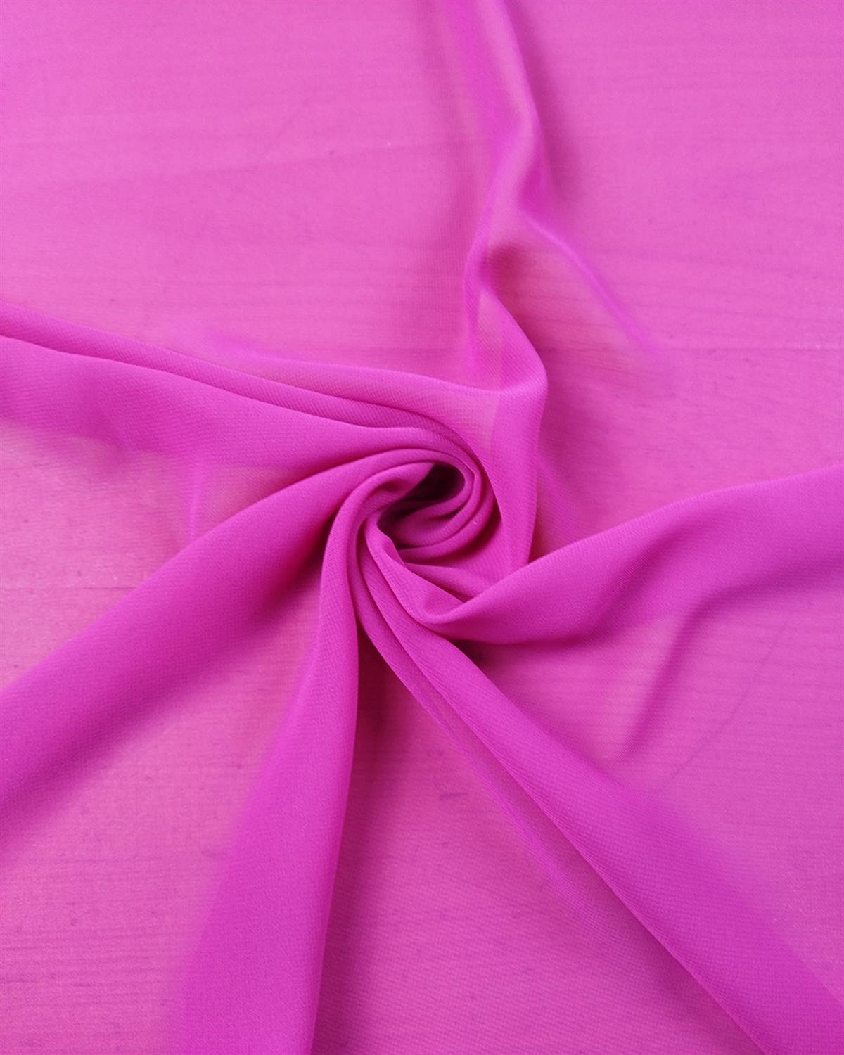 Şifon Pembe ile Mor arası Renkte En: 150 cm