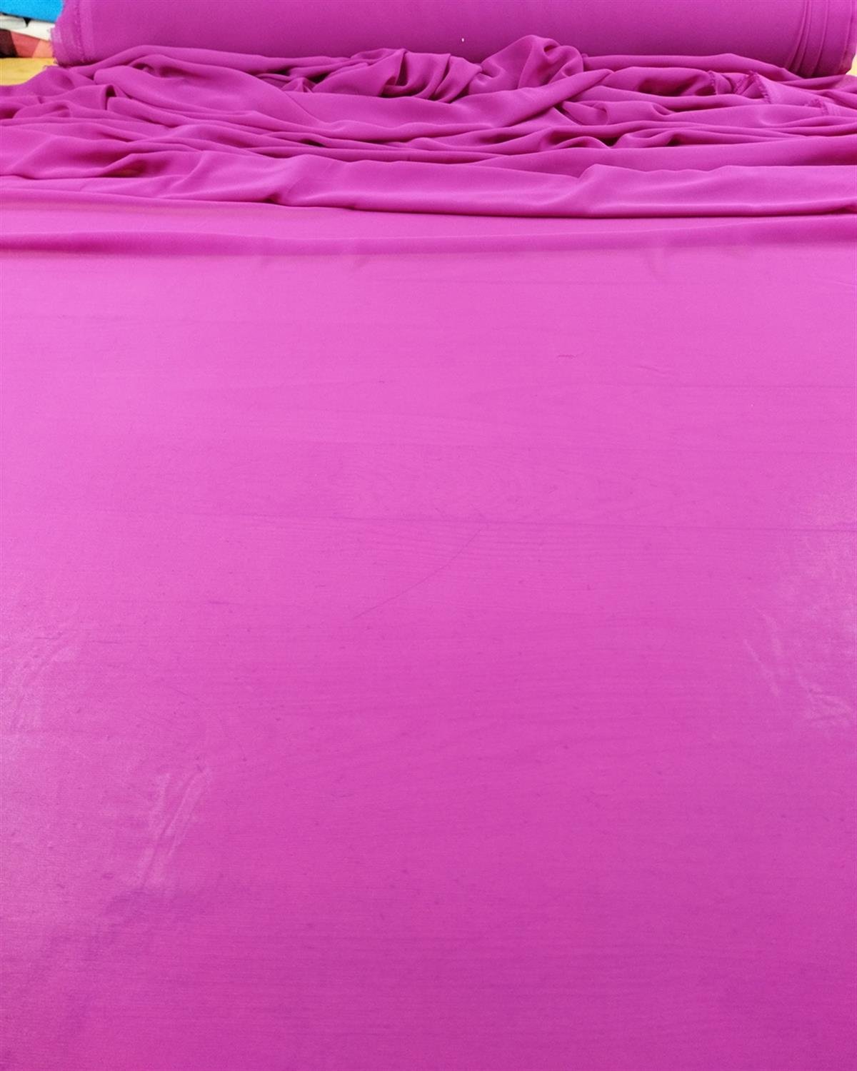 Şifon Pembe ile Mor arası Renkte En: 150 cm