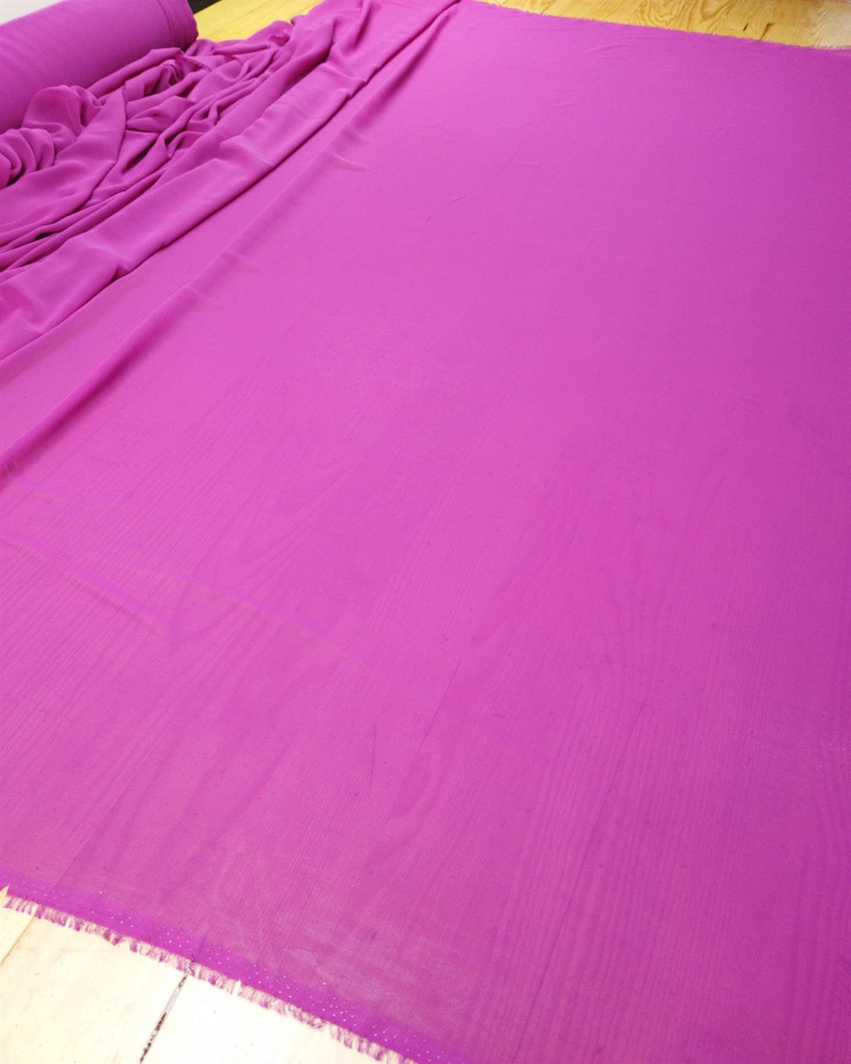 Şifon Pembe ile Mor arası Renkte En: 150 cm