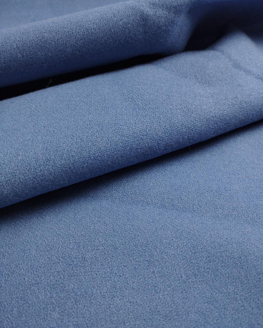 Telalı Kaşe Mavi Renkte (En 150 cm x Boy 195 cm)