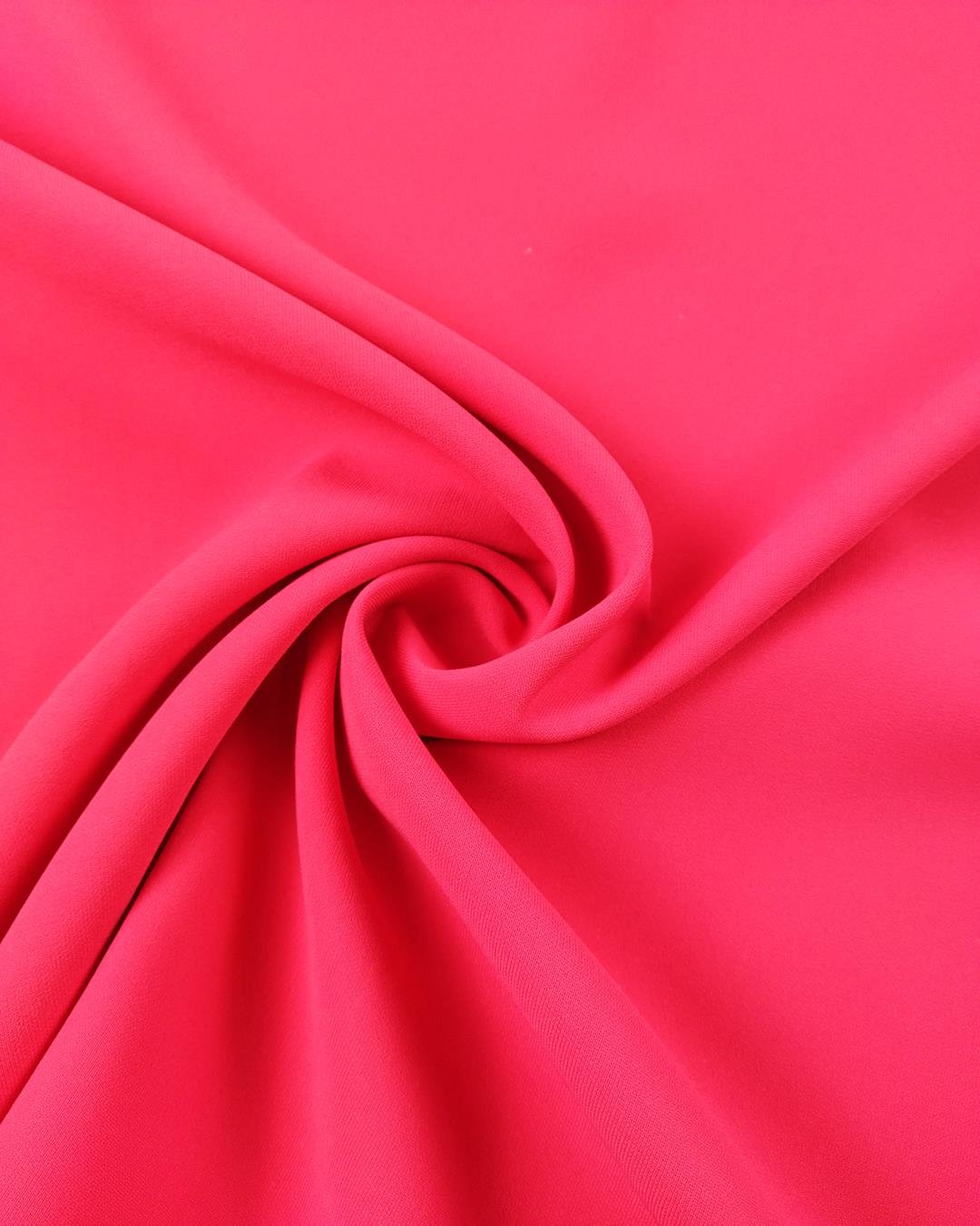 TELALI Krep Pembe Renkte (En 145 cm x Boy 120 cm)