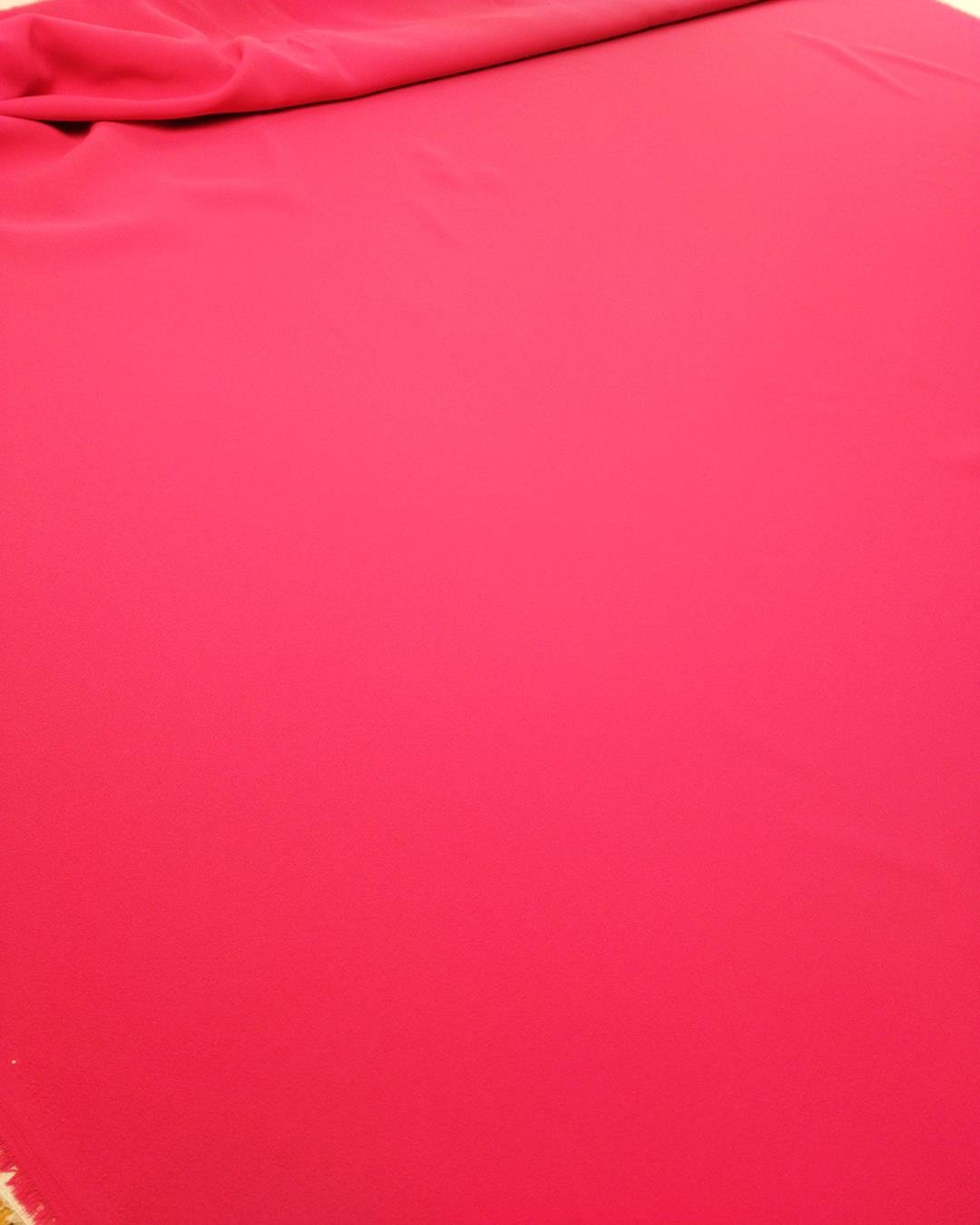 TELALI Krep Pembe Renkte (En 145 cm x Boy 120 cm)