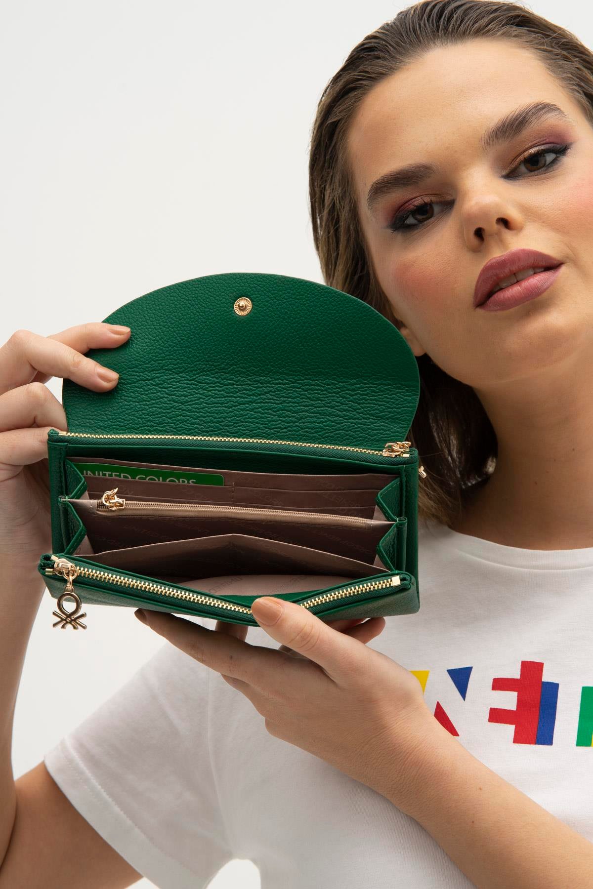 Benetton Cüzdan | Yeşil