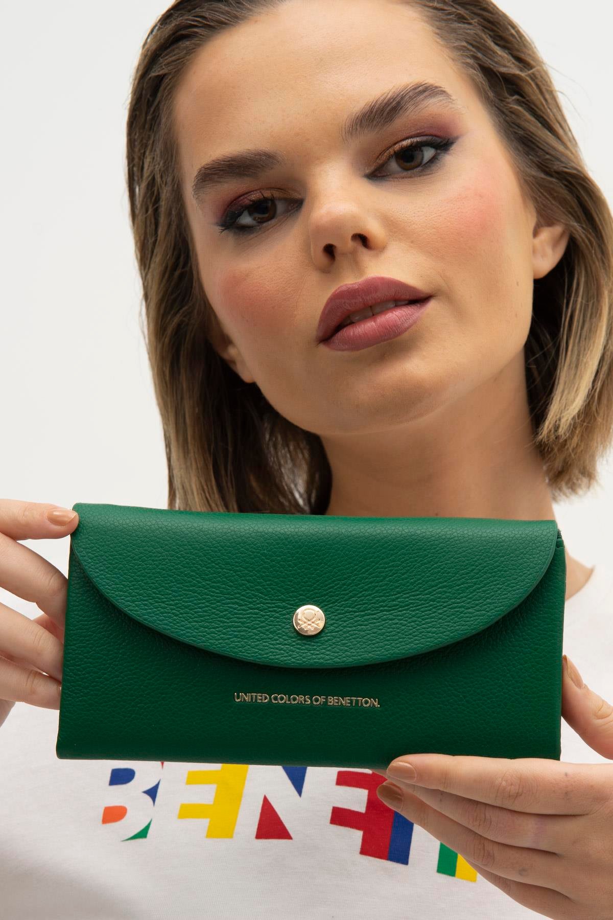 Benetton Cüzdan | Yeşil