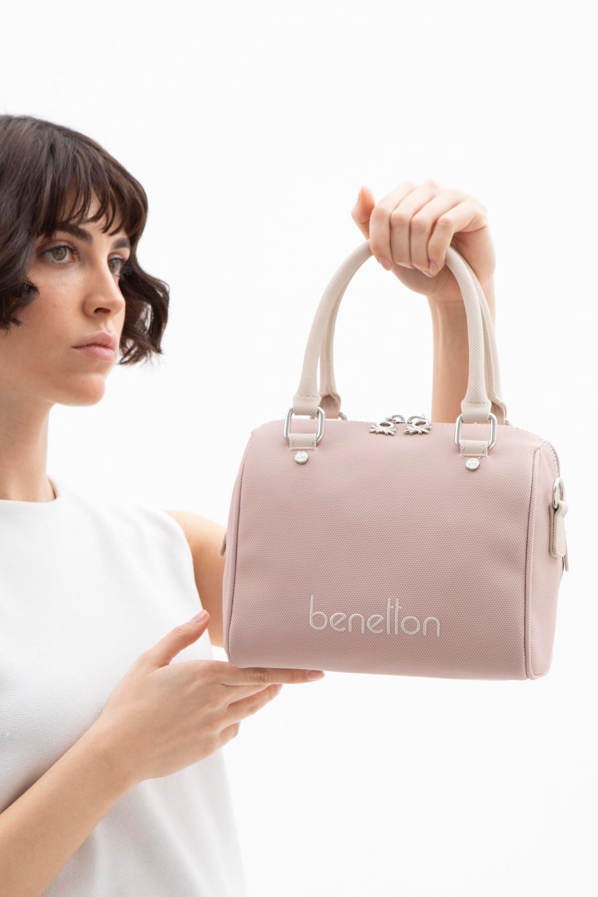 Benetton Kadın Kol Çanta | Pudra Bej