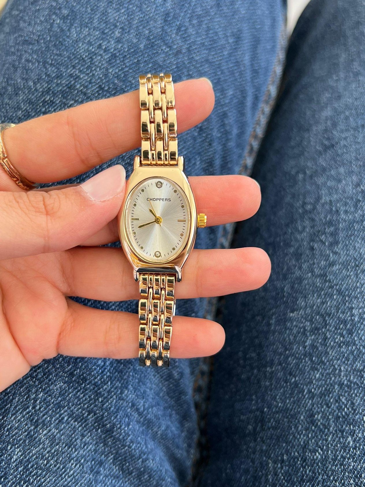 Oval Kadran Şık Vintage Saat