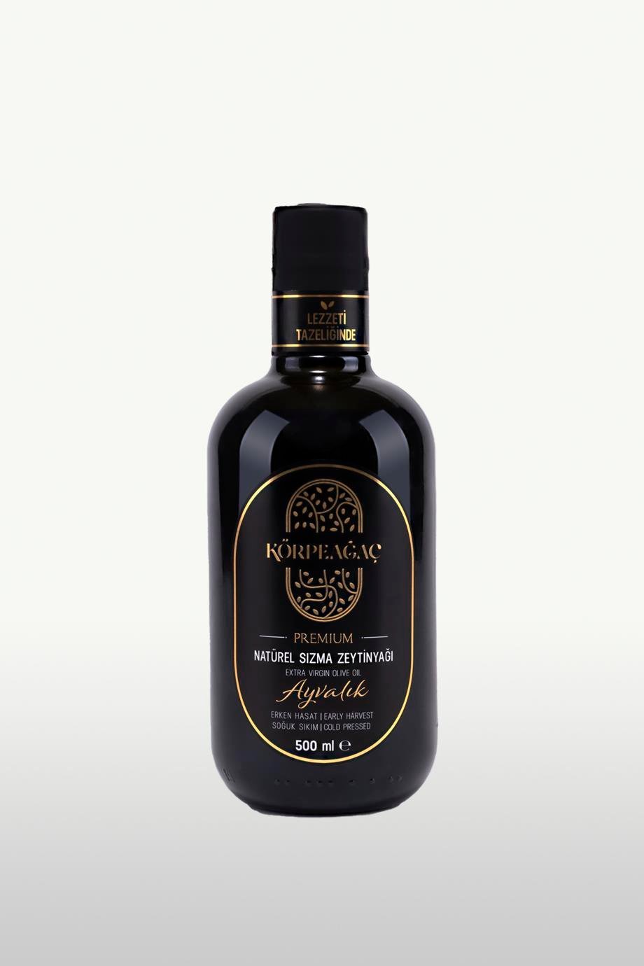 Ayvalık  Premium Erken Hasat Soğuk Sıkım Natürel Sızma Zeytinyağı Filtresiz 500 ml 