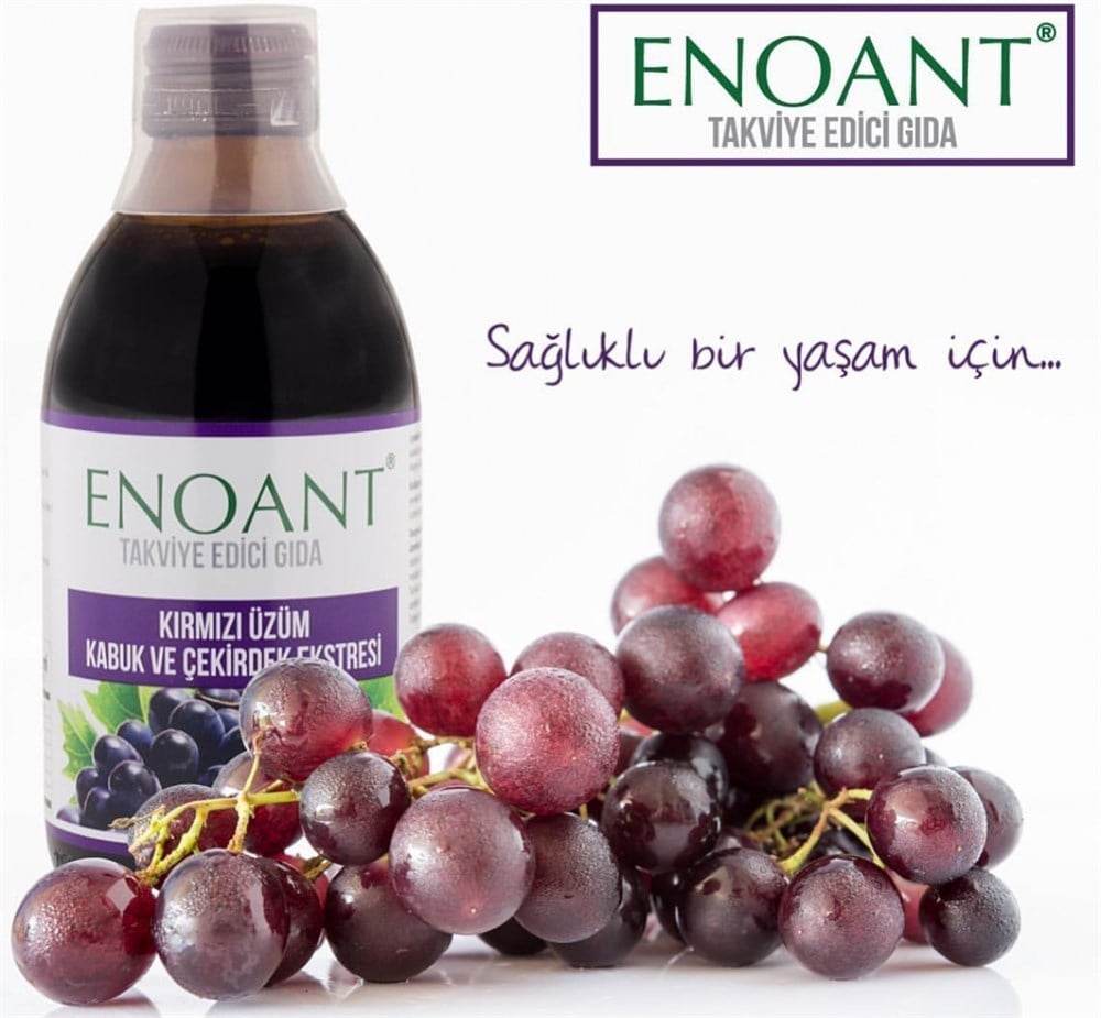 ENOANT (ÜZÜM ÇEKİRDEĞİ VE KABUK EKSTRAKTI) 250 Ml