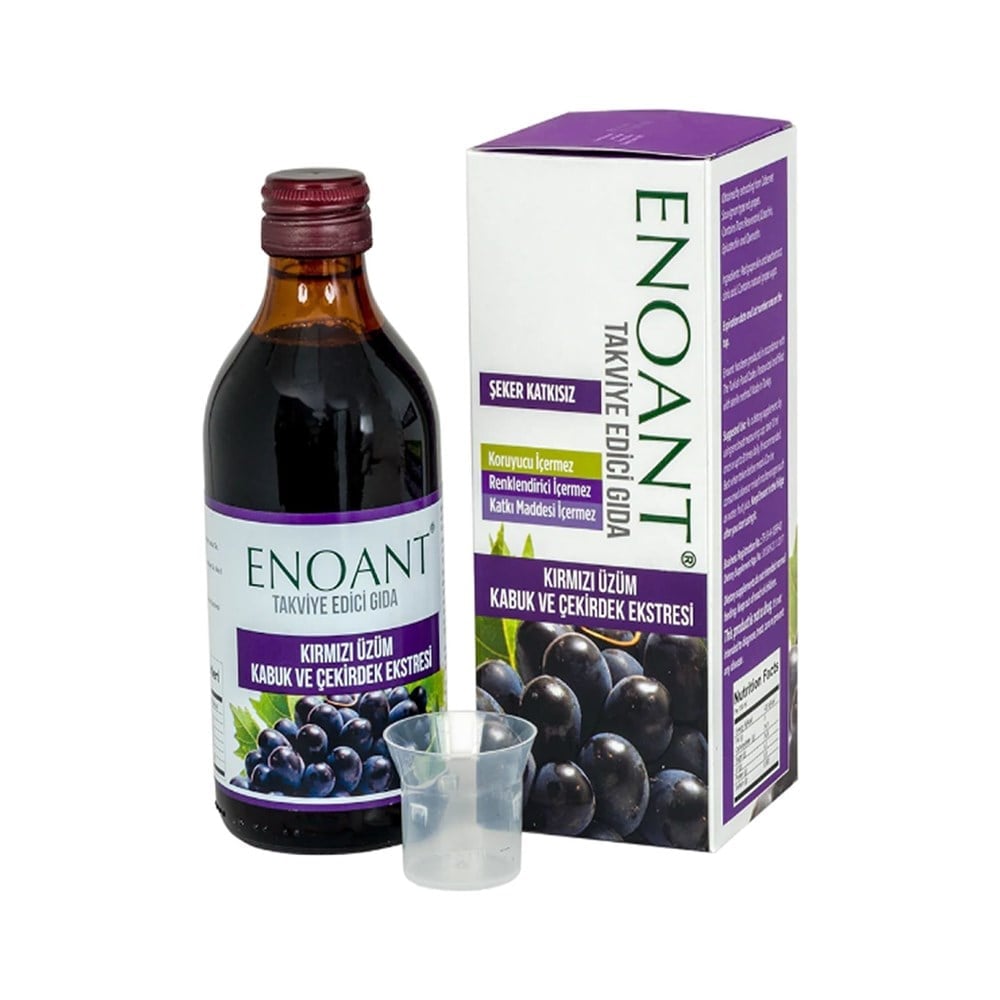 ENOANT (ÜZÜM ÇEKİRDEĞİ VE KABUK EKSTRAKTI) 250 Ml