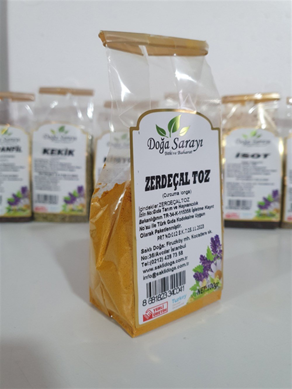 TOZ ZERDEÇAL 100 GR