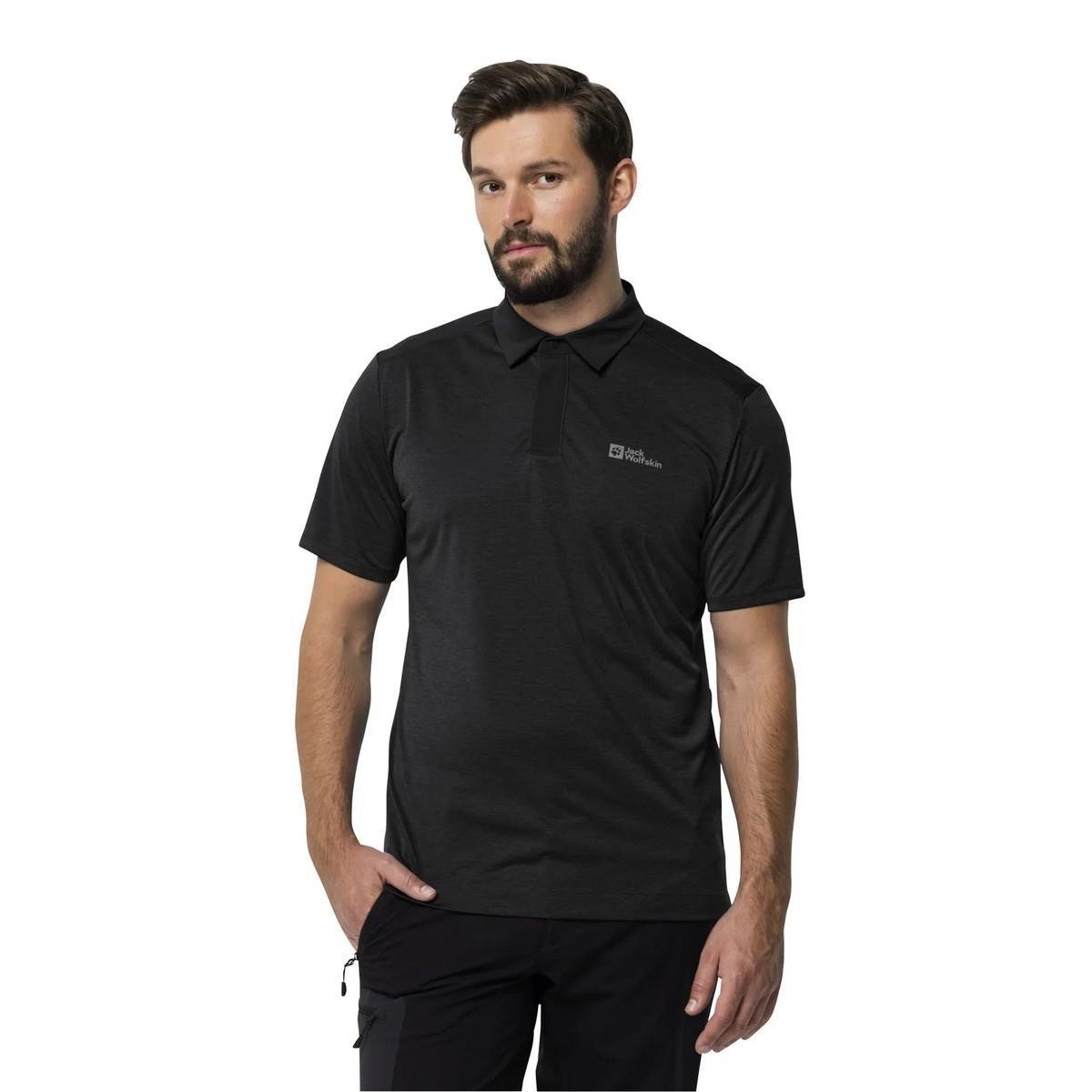 Jack Wolfskin 1808542 Pack & Go Polo M Erkek Polo Tişört