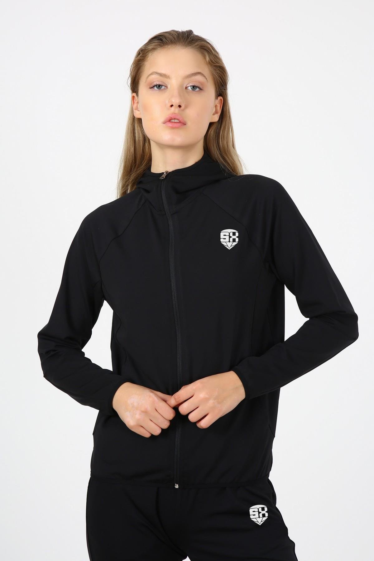 Sportonex SO22F009 leave Track Suit Kadın Spor Ceket