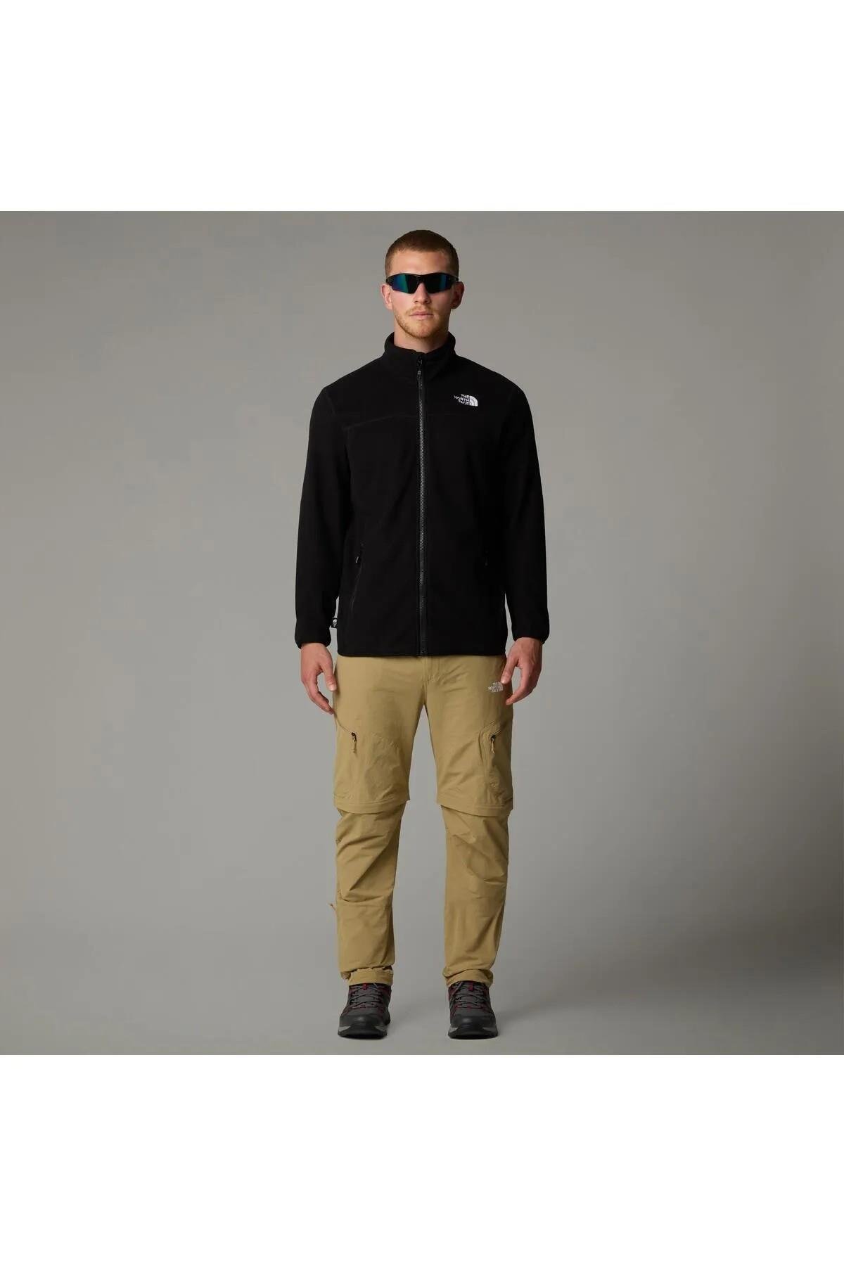 The North Face NF0A855X4H01 M 100 Glacier Full Zip Erkek Polar
