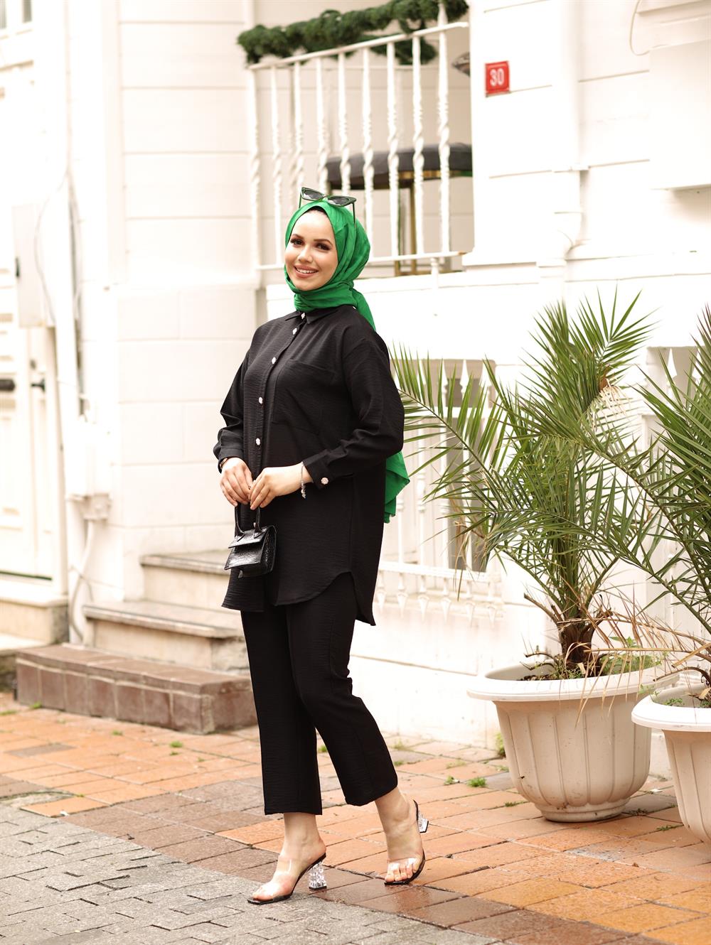 ALESA KETEN TAKIM SİYAH