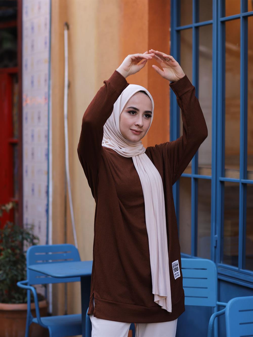 BÜRÜMCÜK TUNİK ACI KAHVE