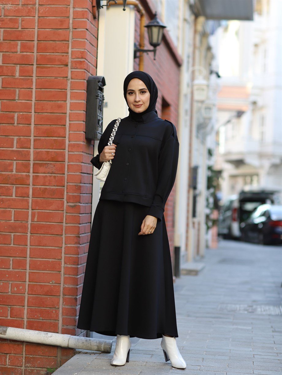 ETEKLİ TAKIM SİYAH