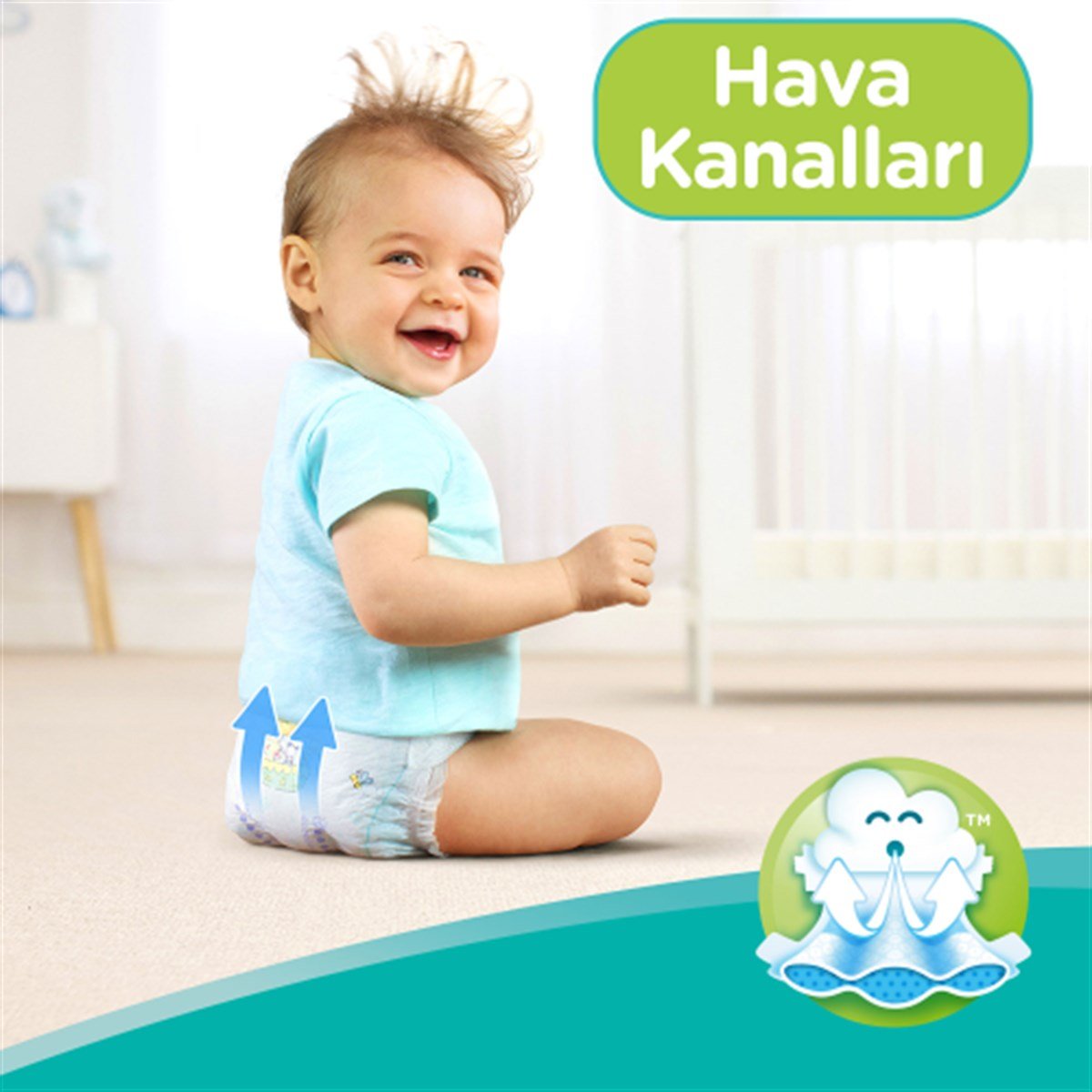Prima Bebek Bezi Aktif Bebek 4+ Beden 50 Adet Fırsat Paketi
