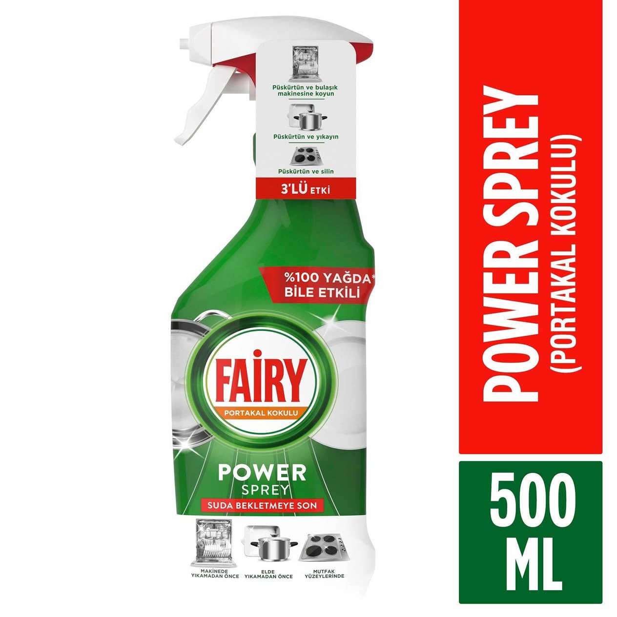 Fairy Power SPREY Portakal 500 ML