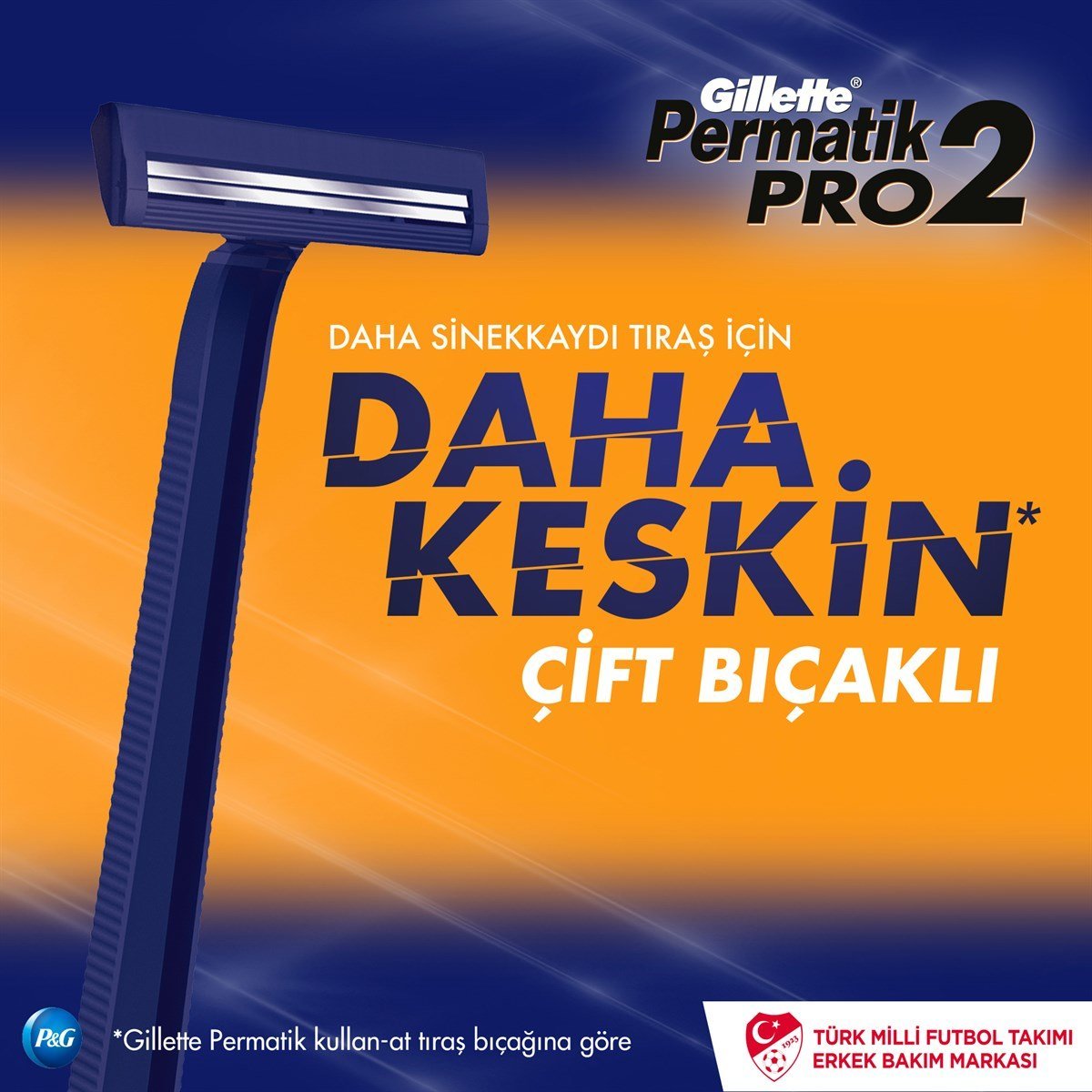 Gillette Permatik Pro2 Kullan At Tıraş Bıçağı 5+1 Adet Fırsat Paketi