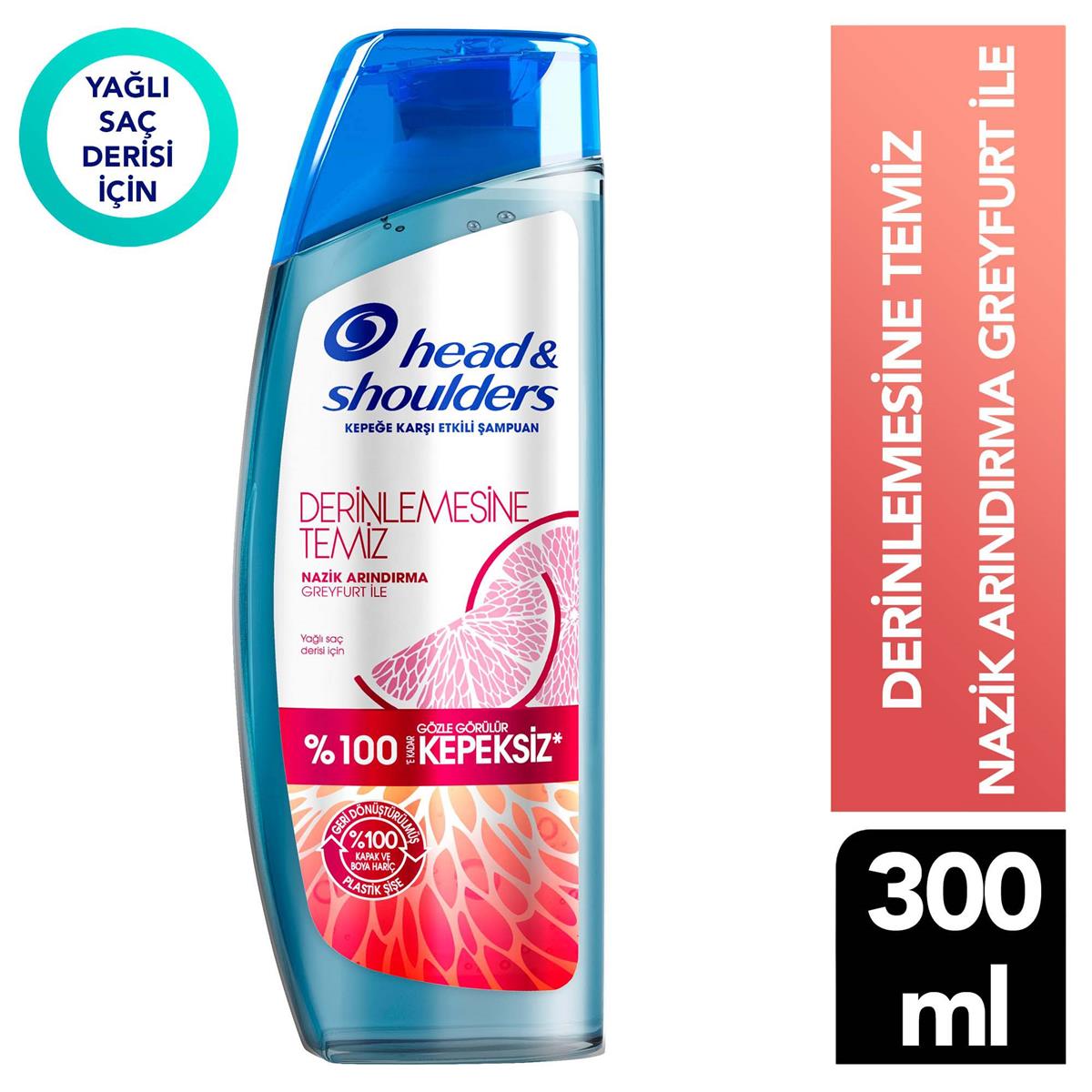 Head & Shoulders  Derinlemesine Temiz Nazik Arındırma Şampuan 300ml