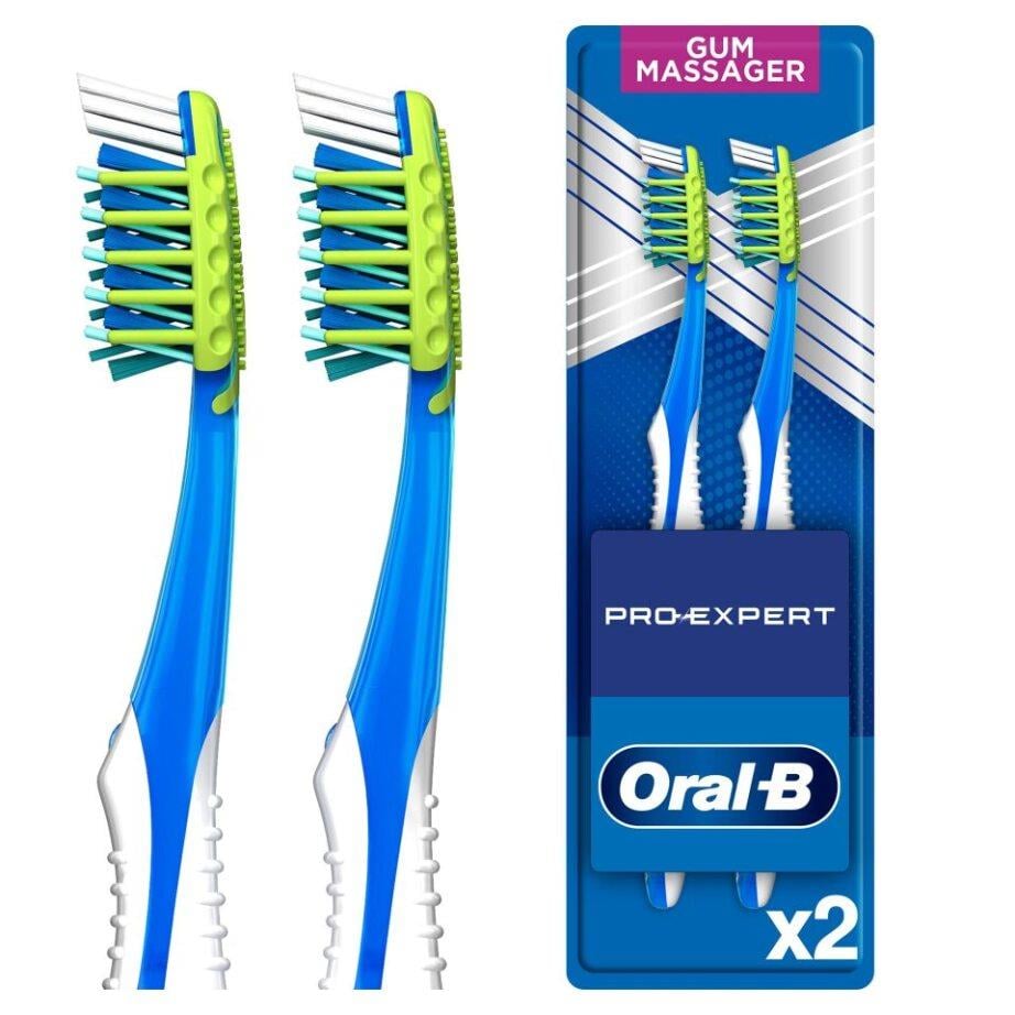 Oral-B Pro Expert Massager Medium Diş Fırçası 1+1