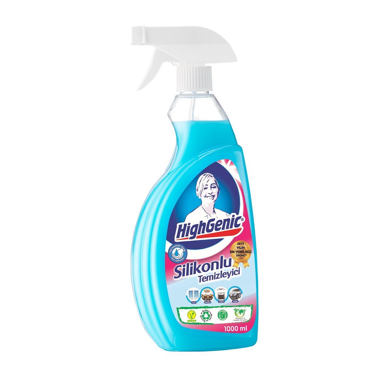 HighGenic Silikonlu Yüzey Temizleyici Sprey 1000 ML