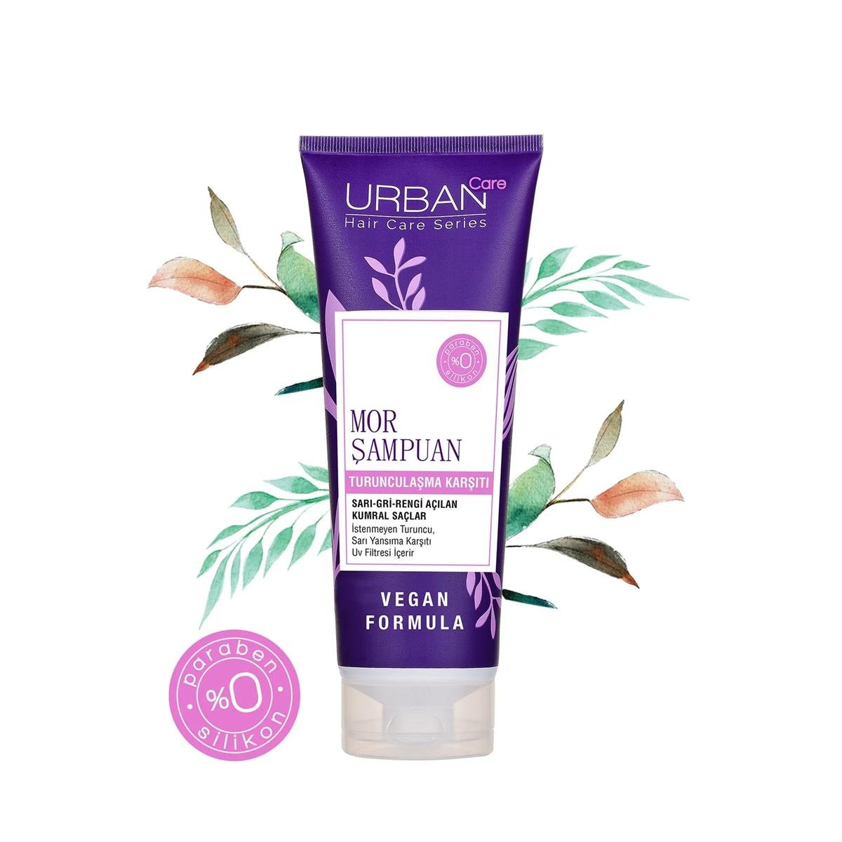 Urban Care  Turunculaşma Karşıtı Mor Saç Bakım Şampuanı 250 ML