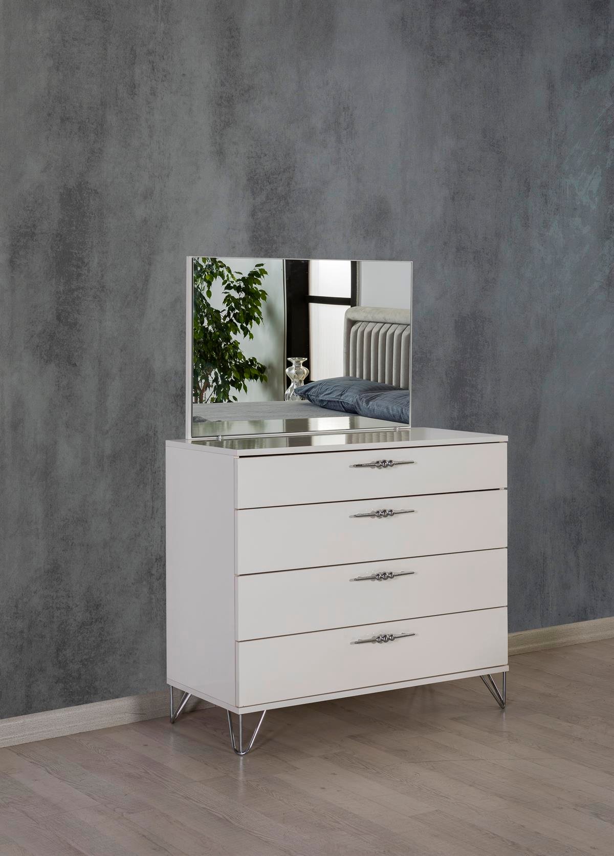 Elegance Yatak Odası 2 Kapak Aynalı