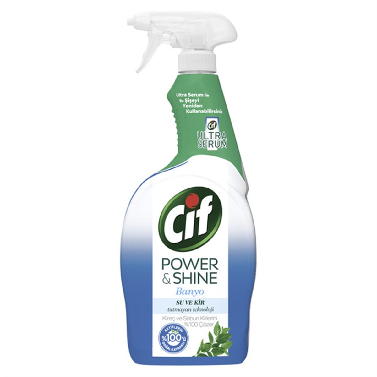 Banyo ve Tuvalet TemizliğiCif Power Shine Banyo 750 ML Sprey