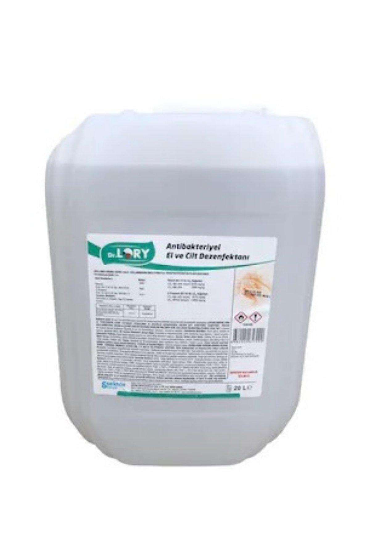 El DezenfektanıDr. Lory Antibakteriyel El Ve Cilt Dezenfektanı 20 Lt