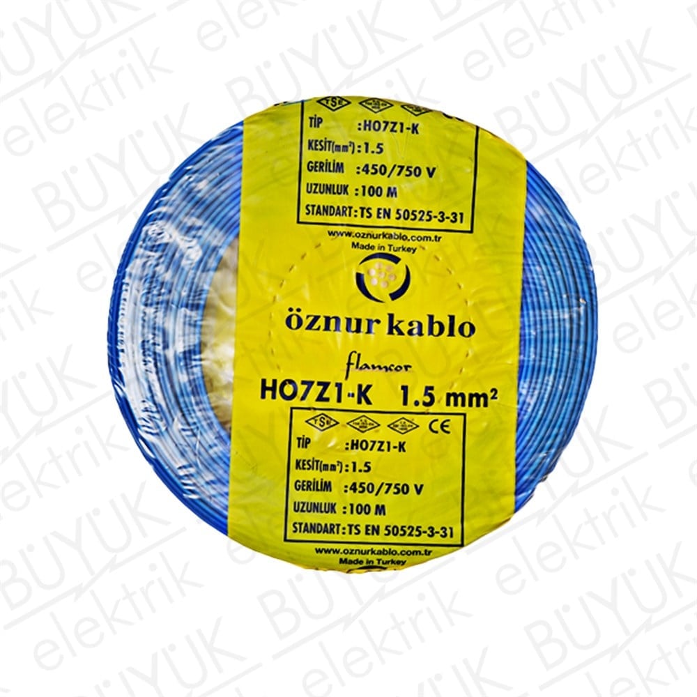 1,5 NYAF HFFR KABLO MAVİ buyukelektromarket.com Öznur
