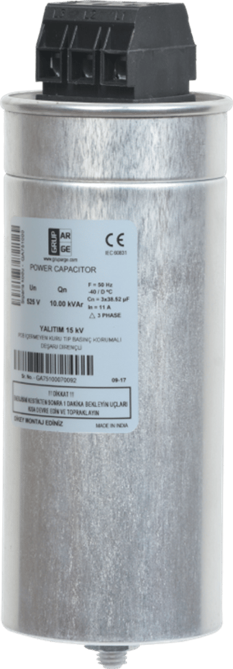 23.2/28.1 kVAr (400V/440V) KONDANSATÖR buyukelektromarket.com Grup Arge