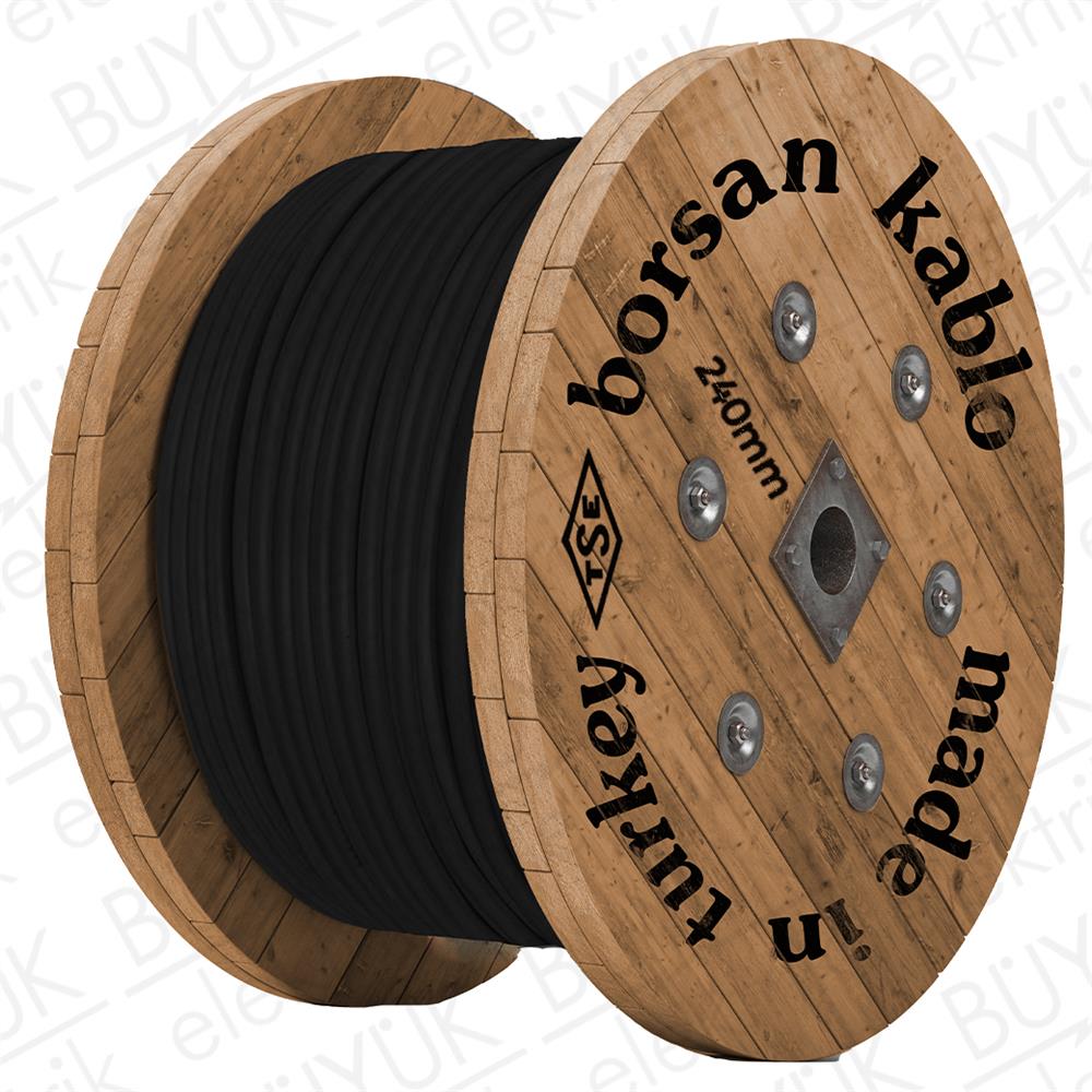240mm NYAF KABLO SİYAH buyukelektromarket.com BORSAN