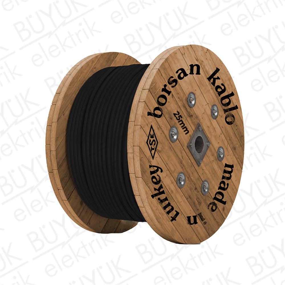 25mm NYAF KABLO SİYAH buyukelektromarket.com BORSAN