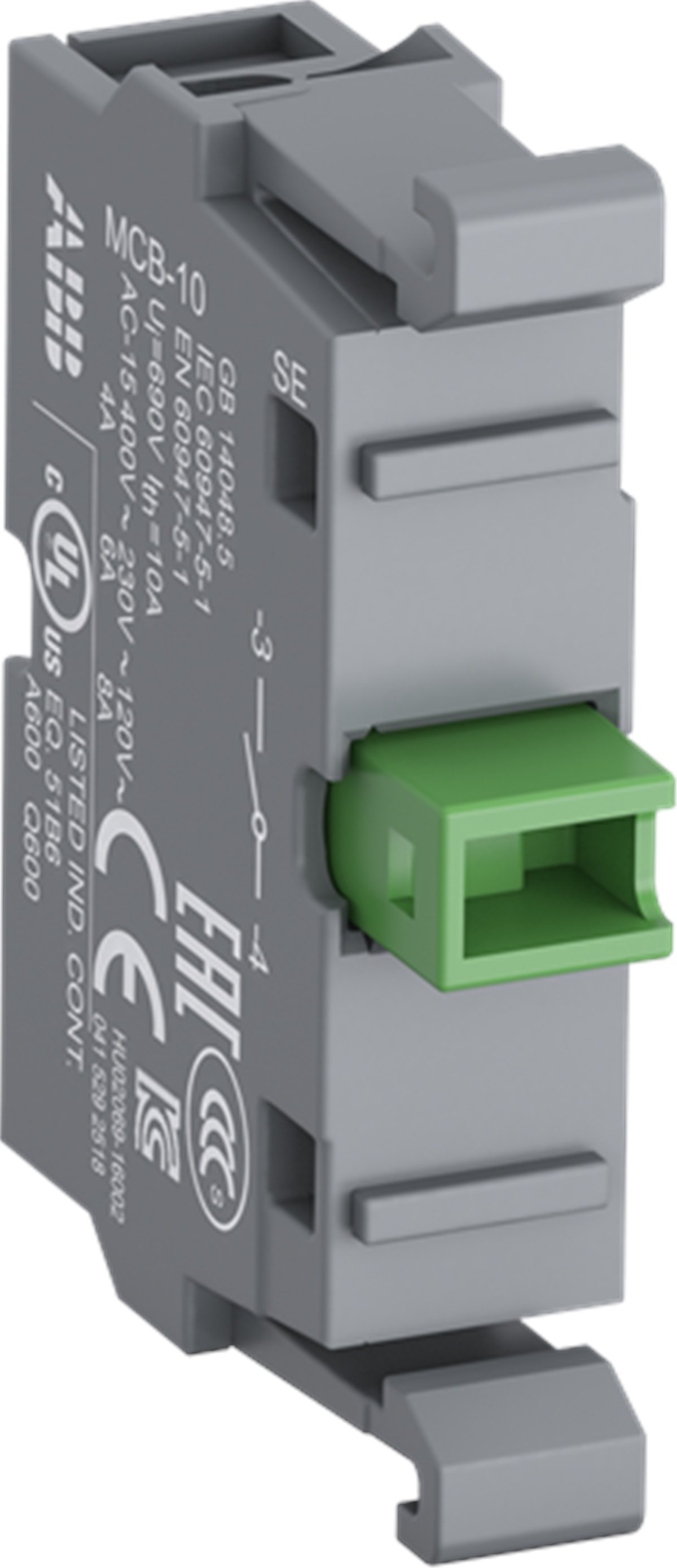 MCB-10, 1NA Kontak Bloğu (Tüm Seri İçin) buyukelektromarket.com ABB