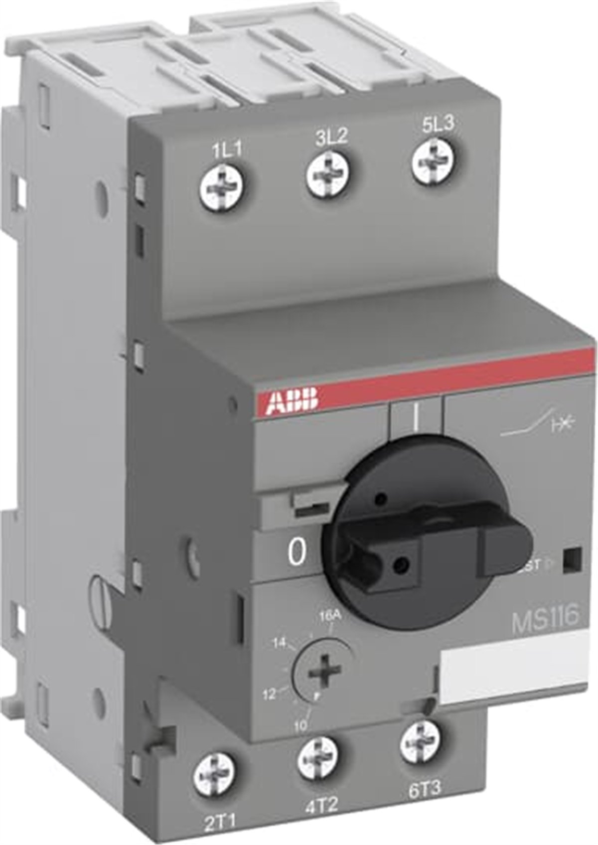 MS116-2.5, 1.6-2.5A, 0.75kW,50kA Mot.Kor.Şalteri buyukelektromarket.com ABB
