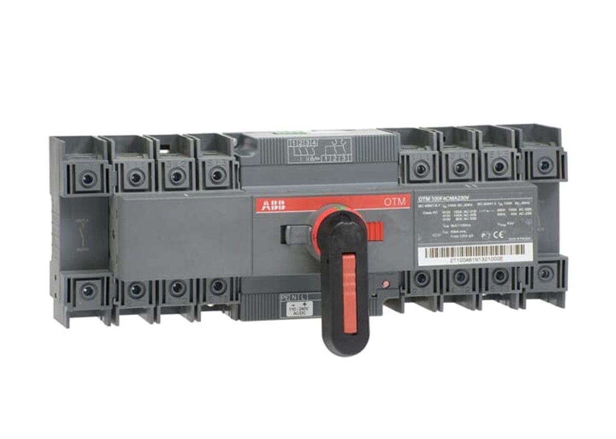 OTM100F4CMA230V, 4 Kutup, 100A, Transfer Şalteri buyukelektromarket.com ABB